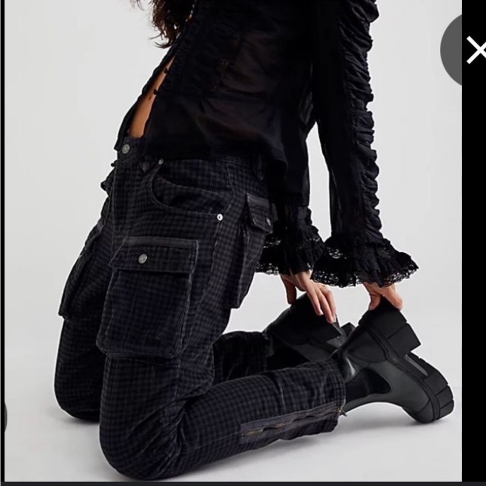Free People London Calling Slouchy Cord Size 26 NWT